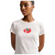 Nike Γυναικεία κοντομάνικη μπλούζα Sportswear Chill Knit Slim Cropped T-Shirt